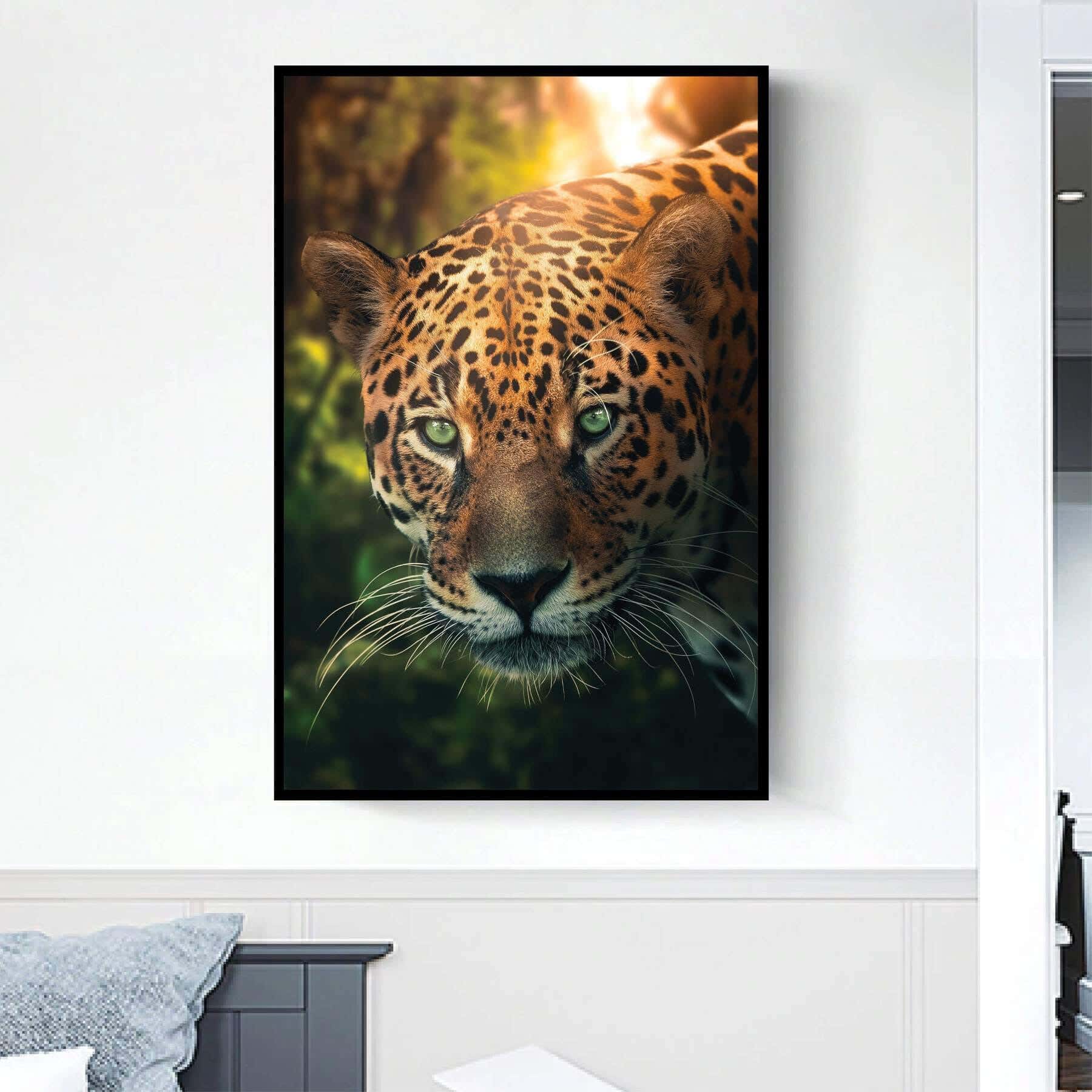 Musky Wood Canvas Tableau, 80×60 cm - Multicolor
