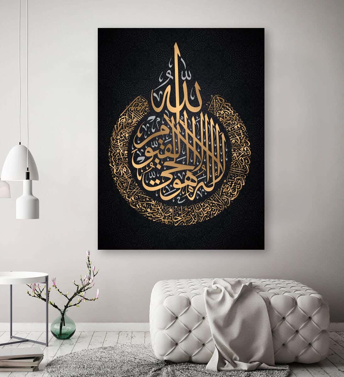 MDF Wood Vinyl Tableau, 80 x 60 cm - Multicolor
