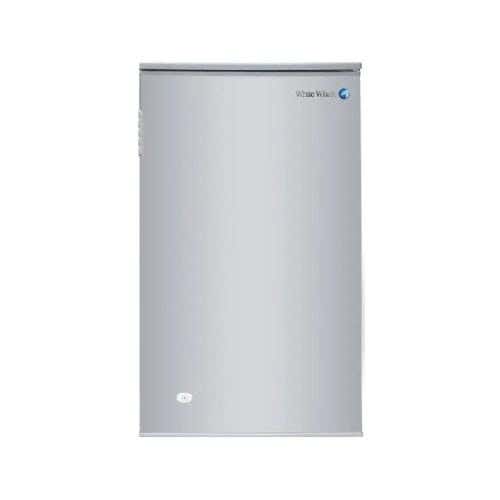 White Whale WR-H4K SS Mini Bar, DE Frost, 95 Liter, 4.4 Feet - Silver