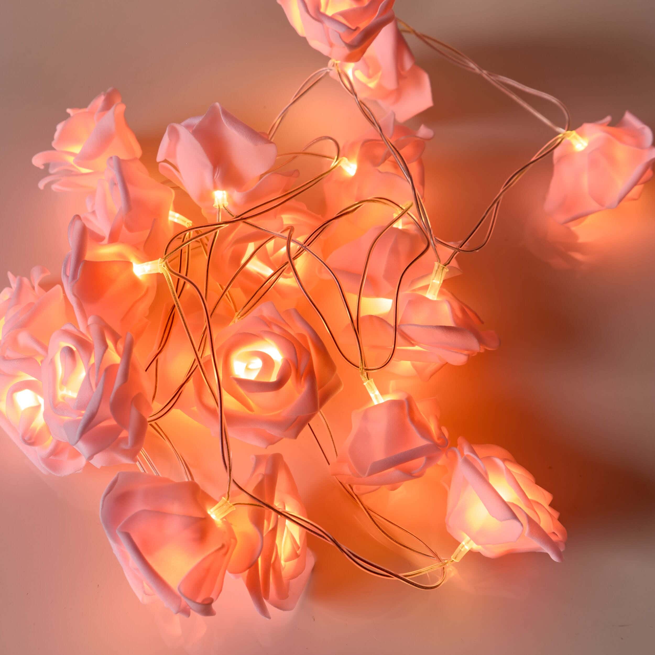 NAGAFA SHOP Acrylic Led Lights, 2متر ×3×3 cm - Pink