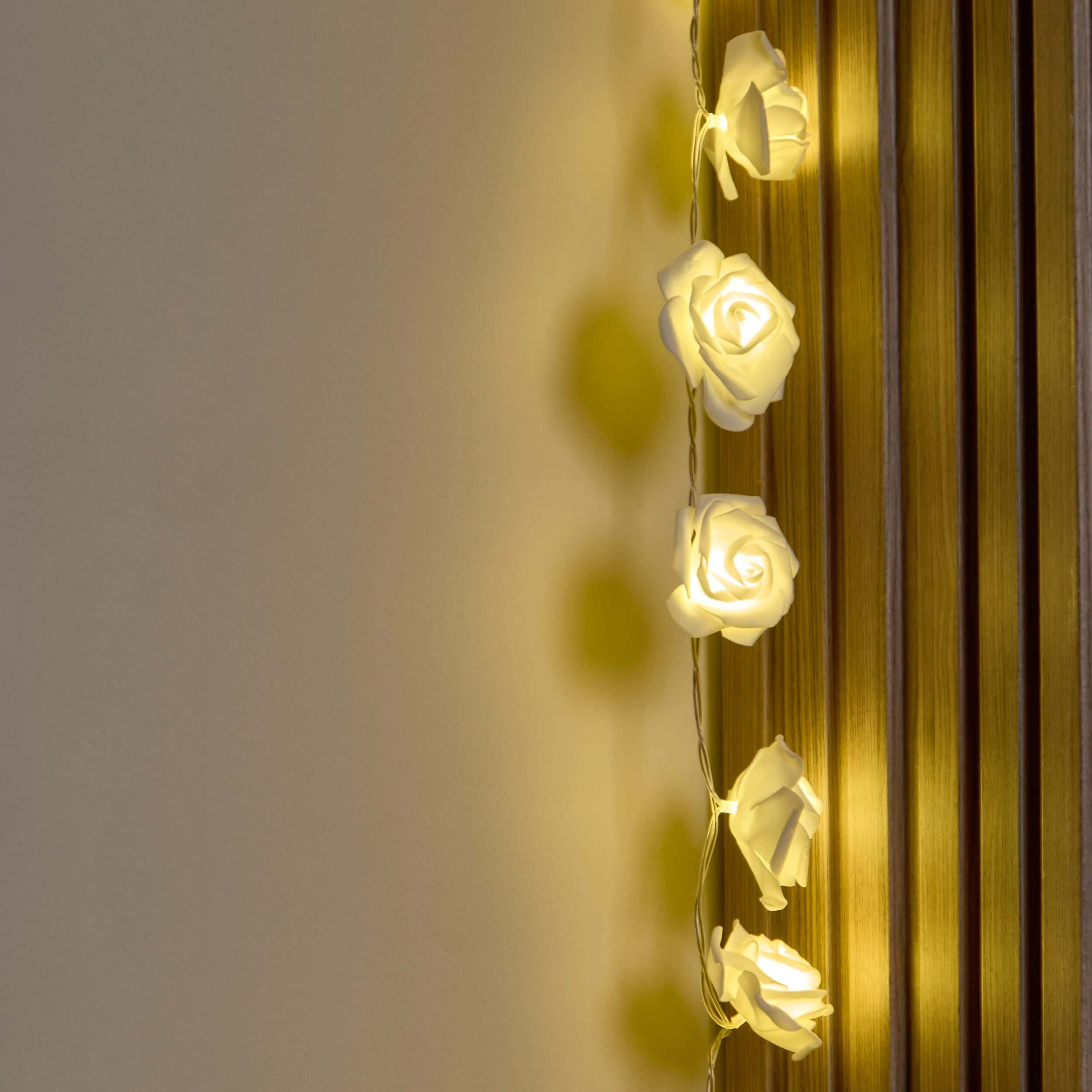 NAGAFA SHOP Acrylic Led Lights, 2متر ×3×3 cm - White