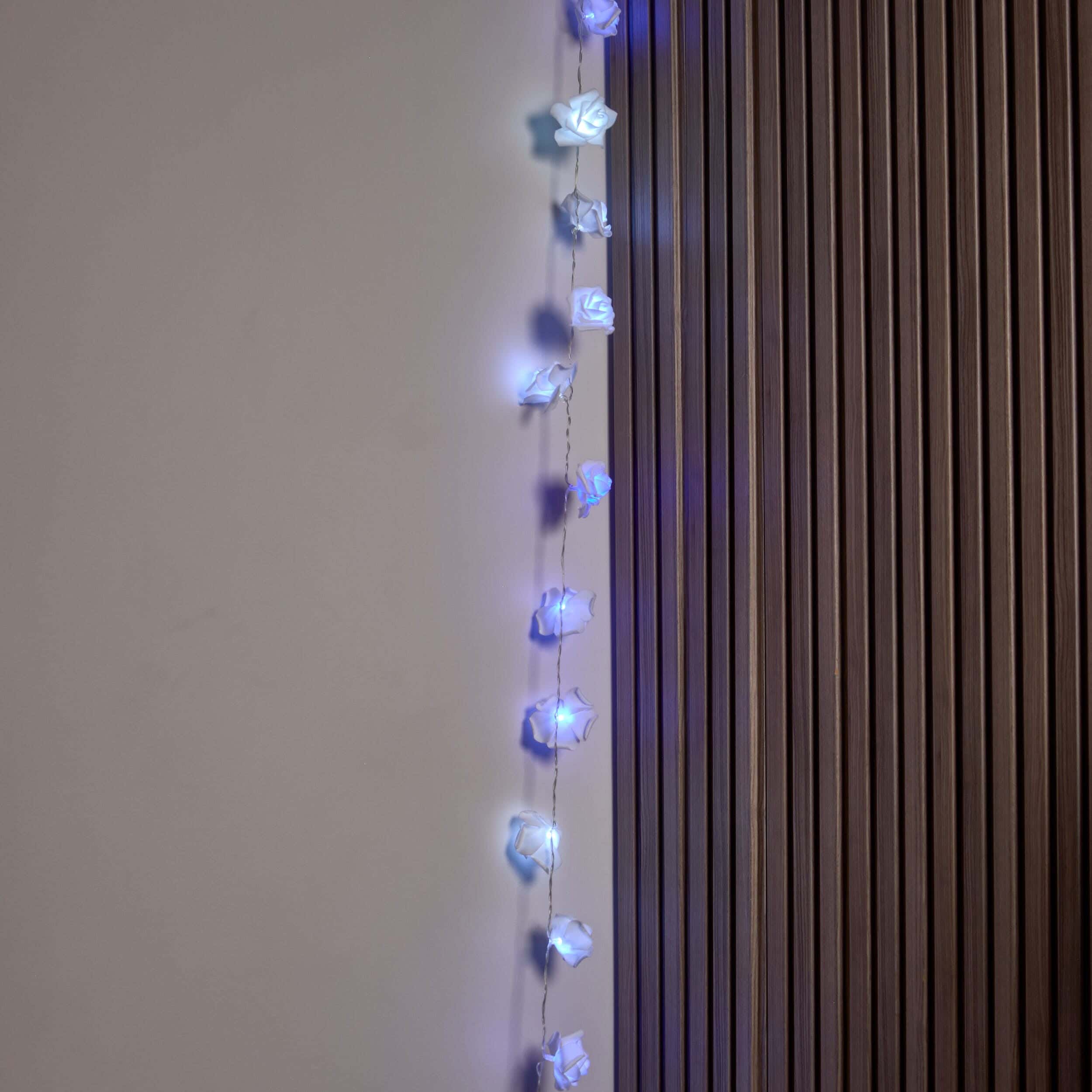 NAGAFA SHOP Acrylic Led Lights, 13×15×28 cm - White Blue
