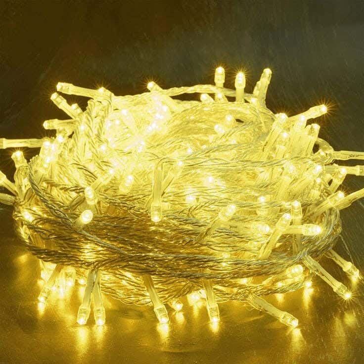 NAGAFA SHOP Electrical Wire Led Lights, 10M×× cm - Clear Bright Light