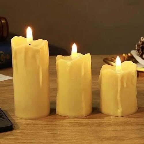 NAGAFA SHOP Acrylic Led Lights, 6×15×11 cm - Beige
