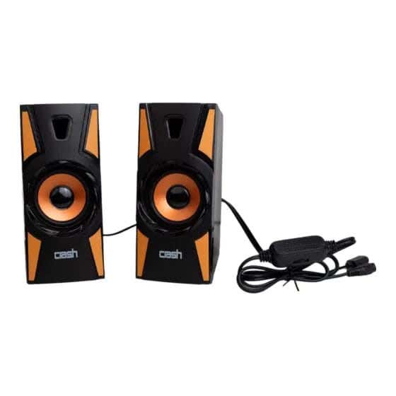 Crash X1 Usb Speaker, 2 Pieces - Black