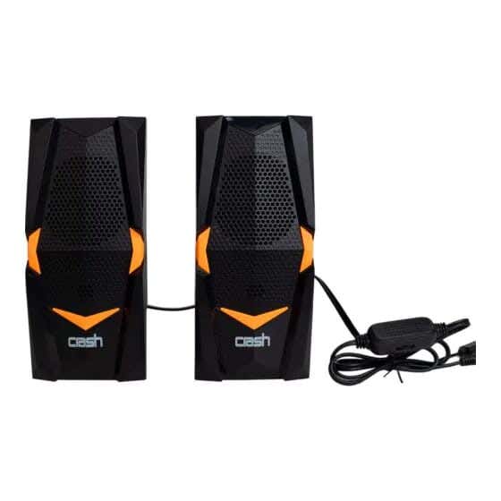 Crash X4 Usb Speaker, 2 Pieces - Black