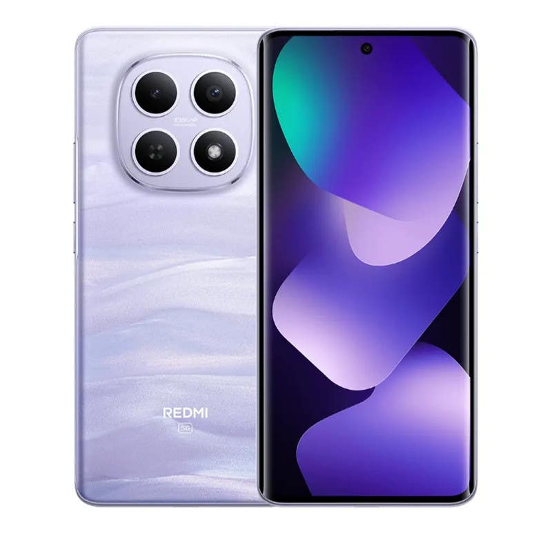 Redmi Note 15 Smart Mobile Phone, 4G LTE Network, Dual SIM, 256GB, 8GB RAM - Purple