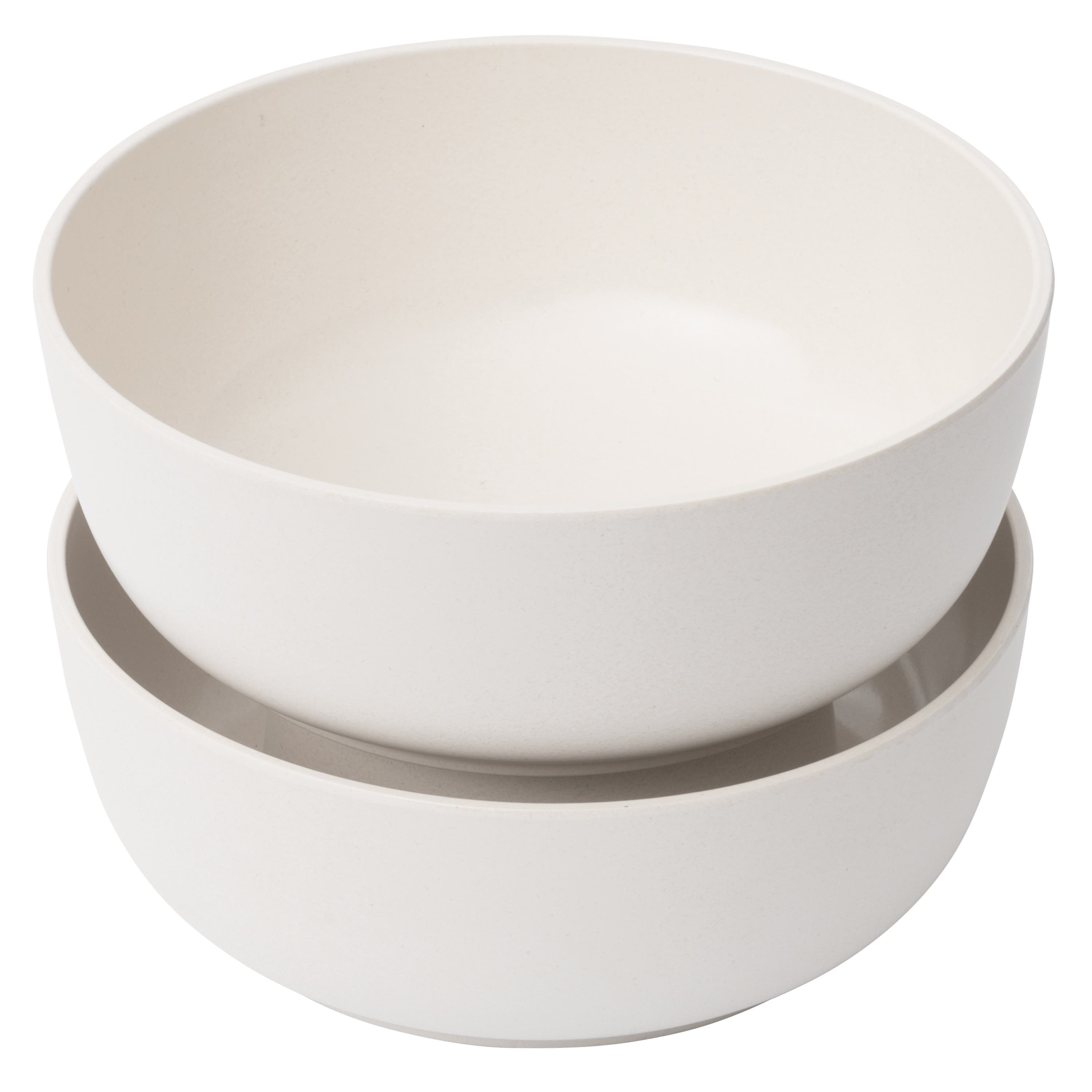 BergHOFFF Plastic Bowls Set, 2 Pieces - White