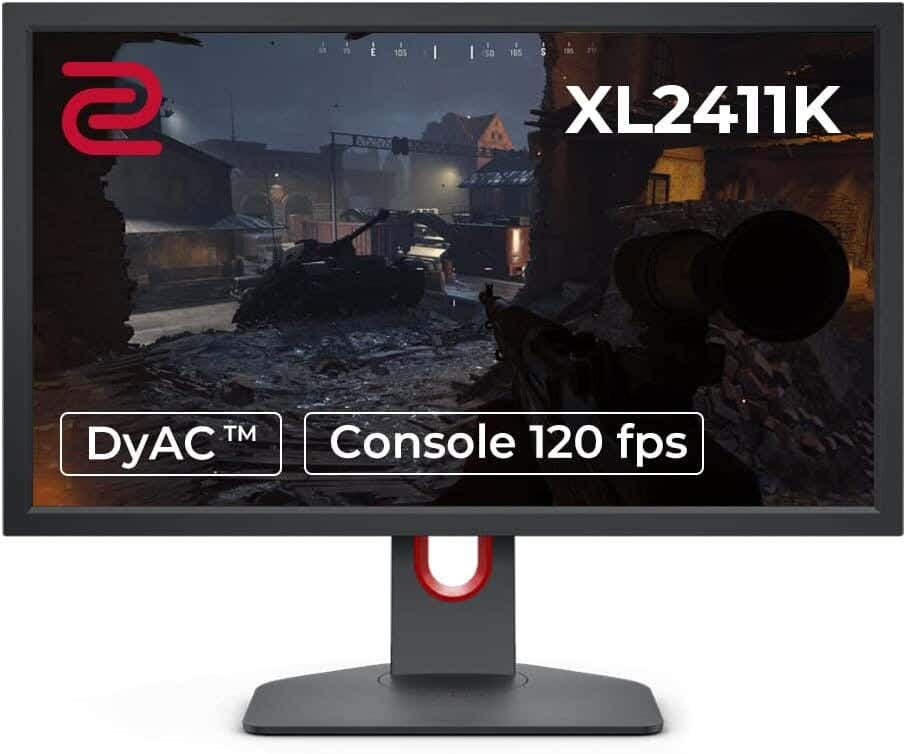 BenQ XL2411K TN LCD Monitor, 24 Inch, FHD, 144Hz - Black