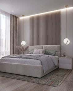 Red beech wood bed, 200x160x120 cm, velvet - beige