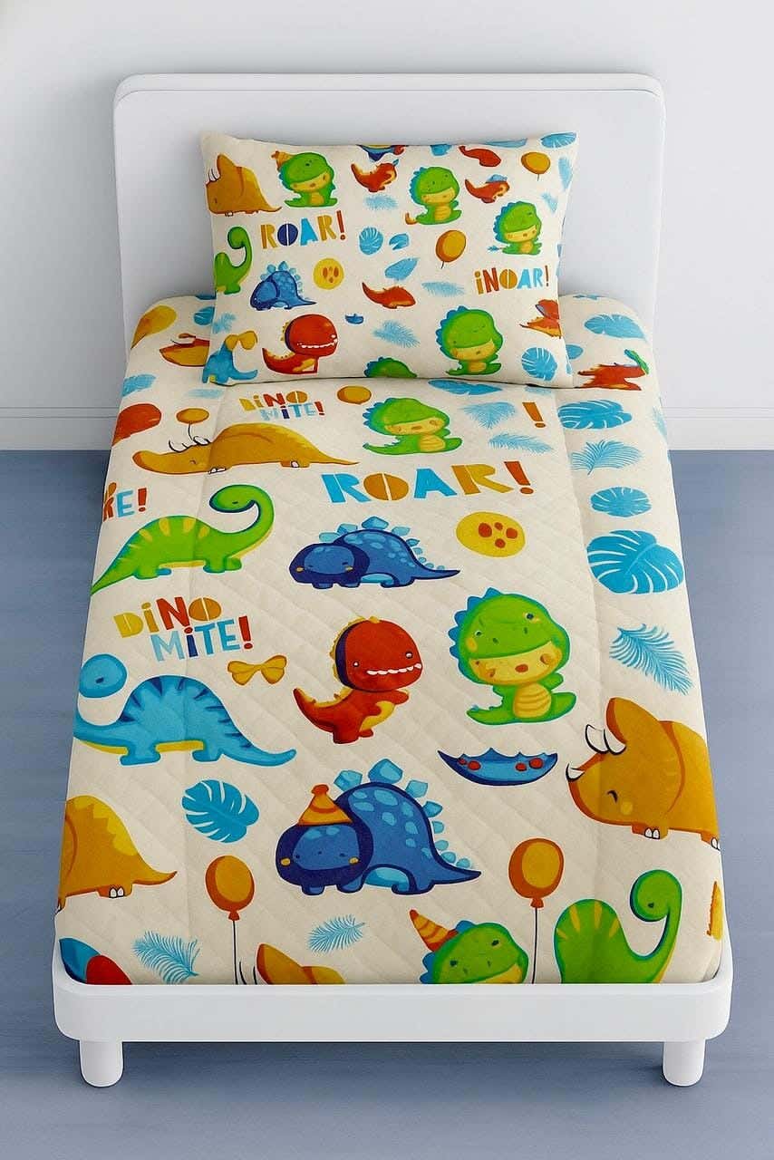 Blended Cotton Bedding Sheet Set,200x120 cm, 2 Pieces - Multicolor