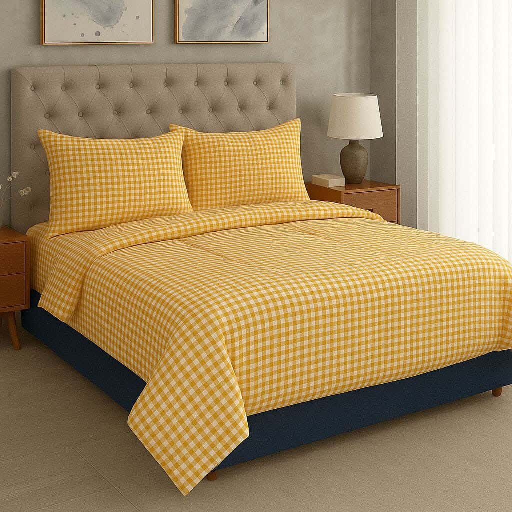 Blended Cotton Quilt Cover,240x220 cm - Multicolor