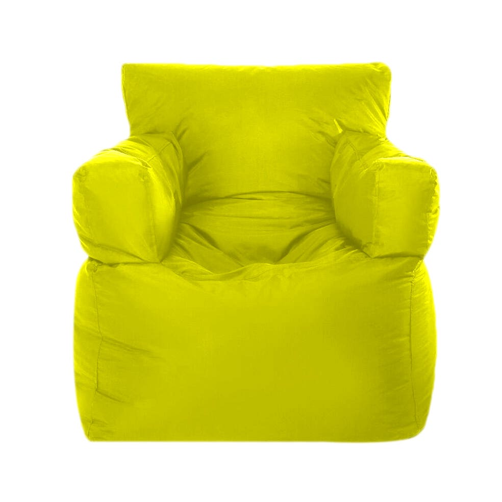 Water Proof Modern Bean Bag, 75×78×92 cm - Yellow