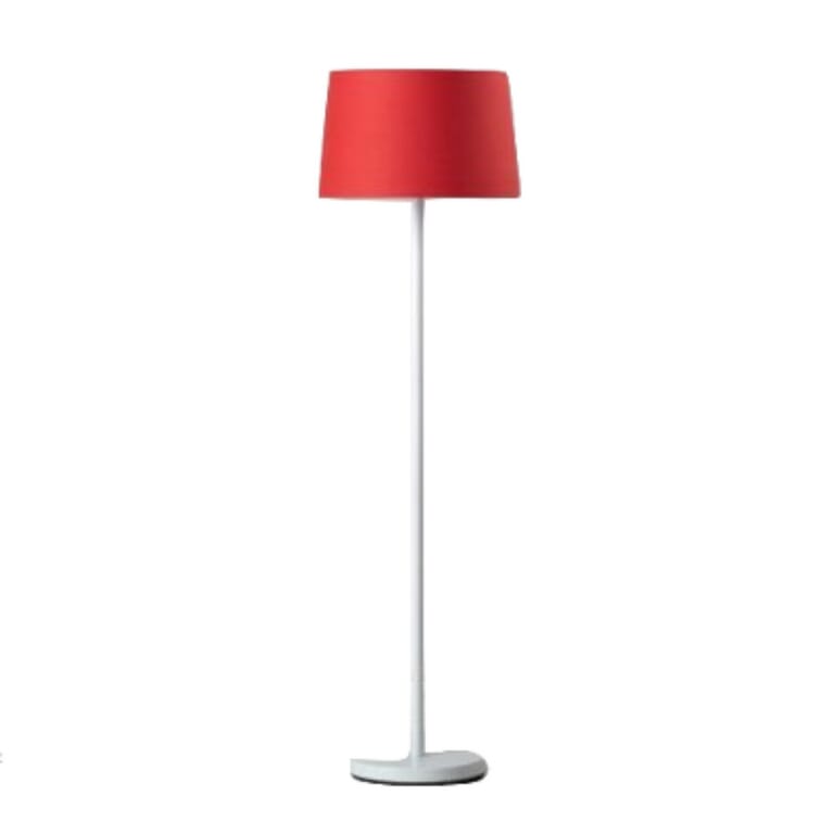 Steel Modern Lampshades, 164×40 cm - White Red