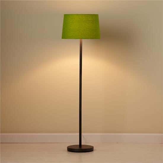 Steel Modern Lampshades, 164×40 cm - Black Light Green