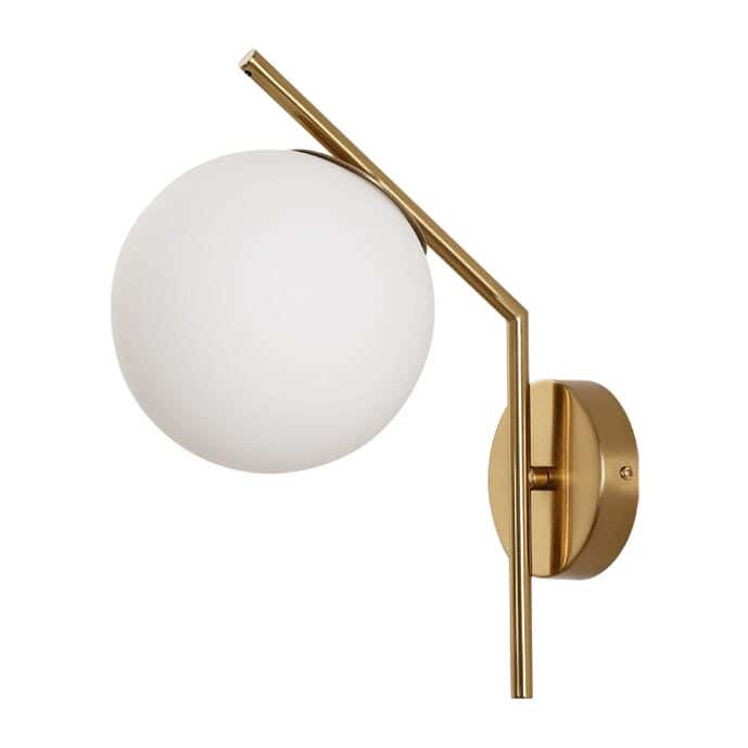 Steel Modern Wall Light Hanging, 40×26 cm - Gold