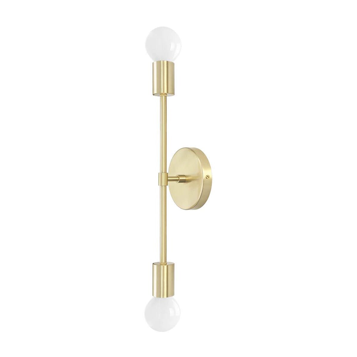 Steel Modern Wall Light Hanging, 38×10 cm - Gold