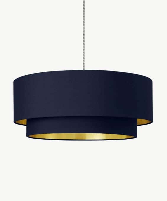 Steel Modern Chandelier, 65×55 cm - Black Gold