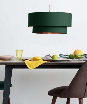 Steel Modern Chandelier, 65×55 cm - Green Gold