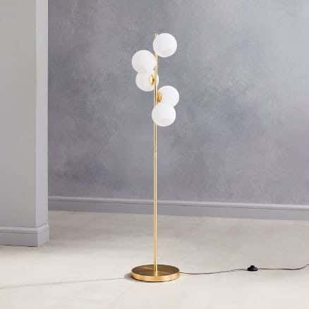 Steel Modern Lampshades, 155×33 cm - White Gold