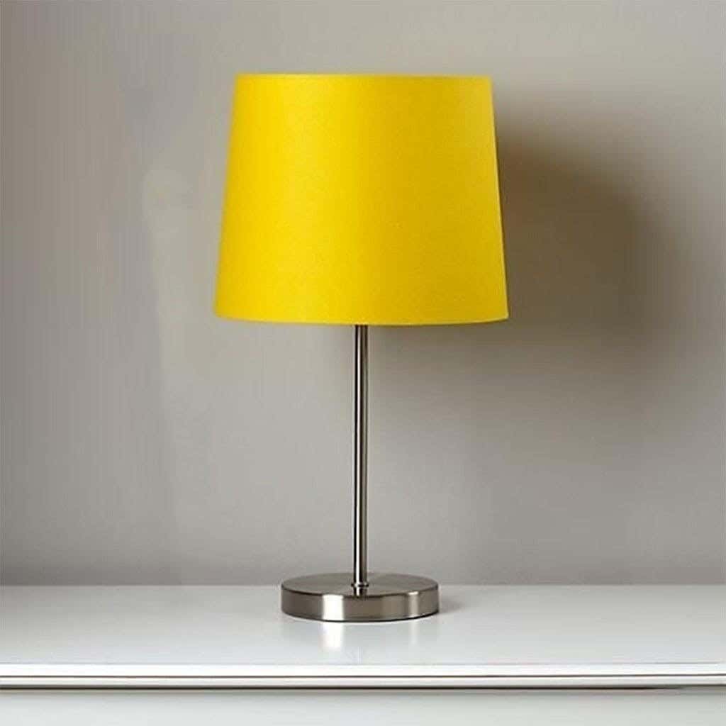 Office Lampshades, 25x50 cm - Yellow