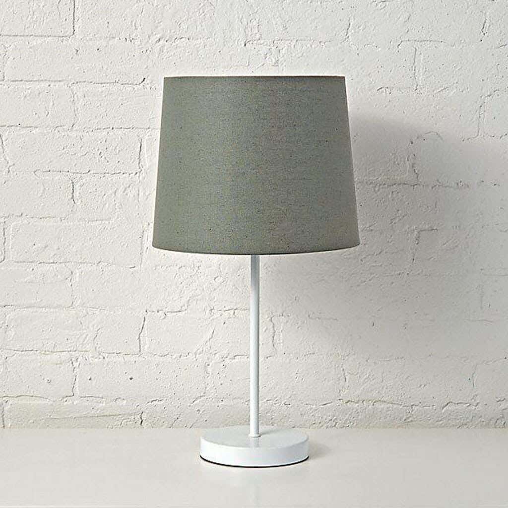 Office Lampshades, 25x50 cm - Grey
