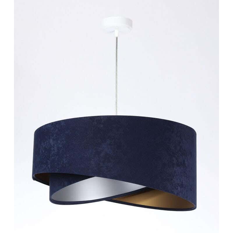 Steel Modern Chandelier, 70×50 cm - Dark Blue Gold