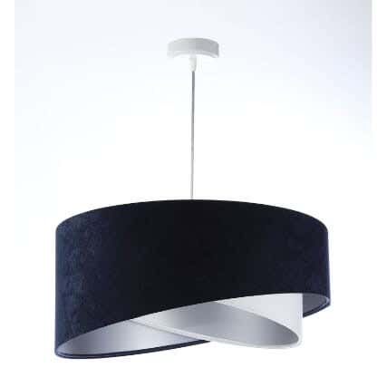 Steel Modern Chandelier, 70×50 cm - Dark Blue White