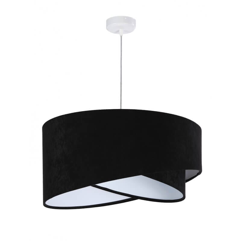 Steel Modern Chandelier, 70×50 cm - Black White