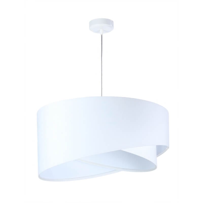 Steel Modern Chandelier, 70×50 cm - White