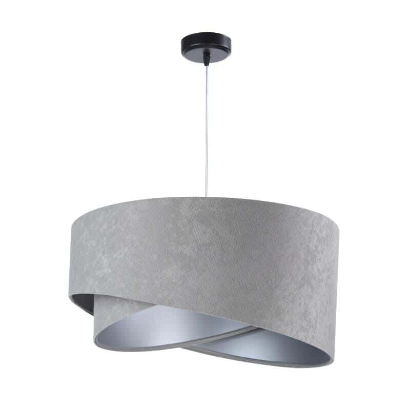 Steel Modern Chandelier, 70×50 cm - Grey White