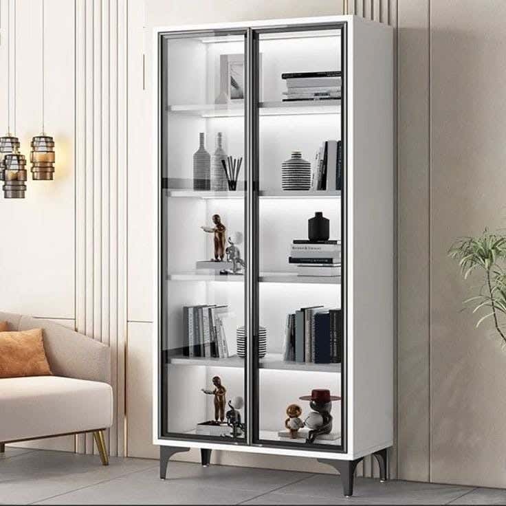 Spanish MDF Wood Cupboard, 120x200x50 cm - White