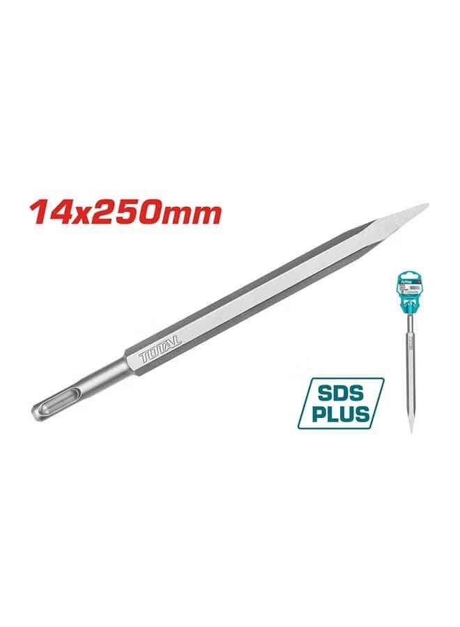 Total Chisel Bit, 14 X 250 Mm, 1 Piece - Silver