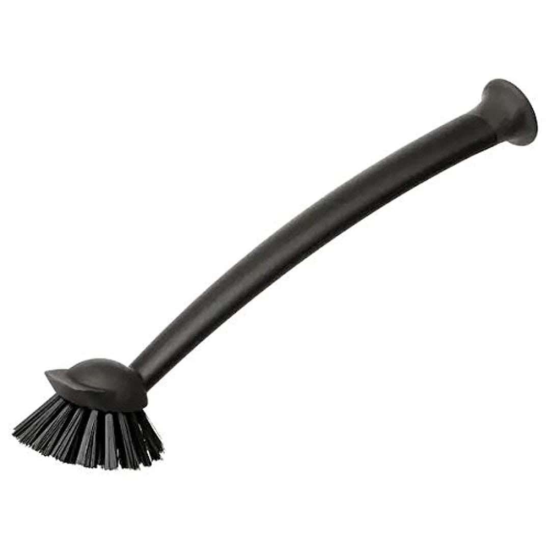 Dishwashing brush, 29 cm, plastic - black