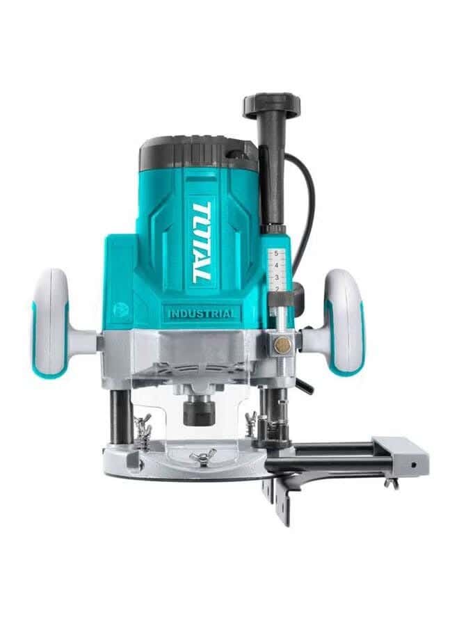 Total Electronic Router, 2200 Watt, TR111226 - Turquoise White