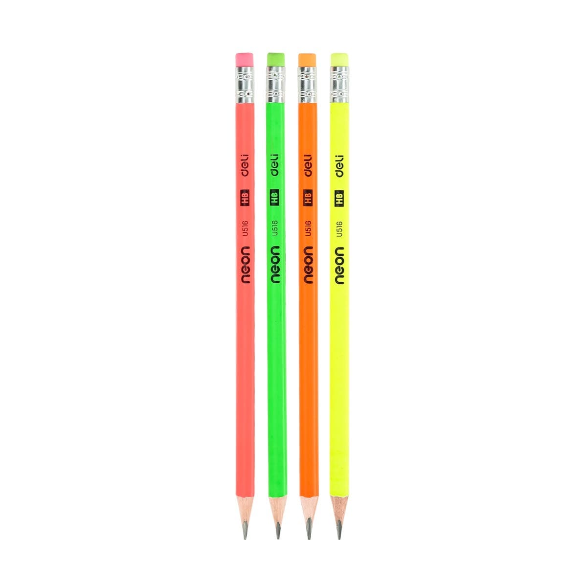 Deli EU51600 Graphite Pencil Set, 12 Pieces - Multicolor