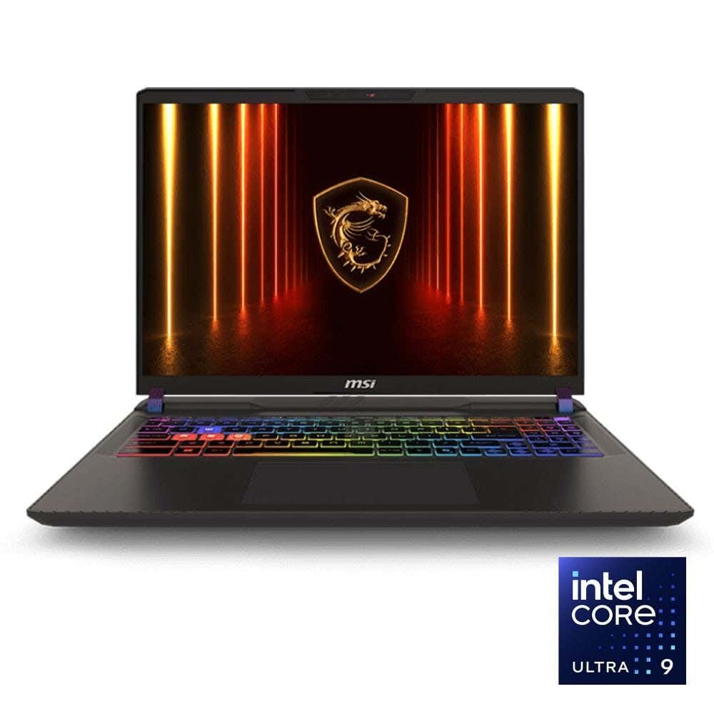 MSI Vector 16 HX A2XWIG Laptop, Intel® Core™ Ultra 9-275HX, 32GB, 1TB SSD, NVIDIA® GeForce RTX 5080 16GB, 16" QHD 240Hz, Win11 - Cosmos Gray