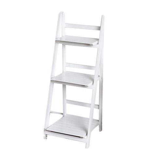 Wooden Decorative Ladder, 106 X 40 X 42 Cm - White